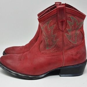 Ariat Women’s Red Billie Boots